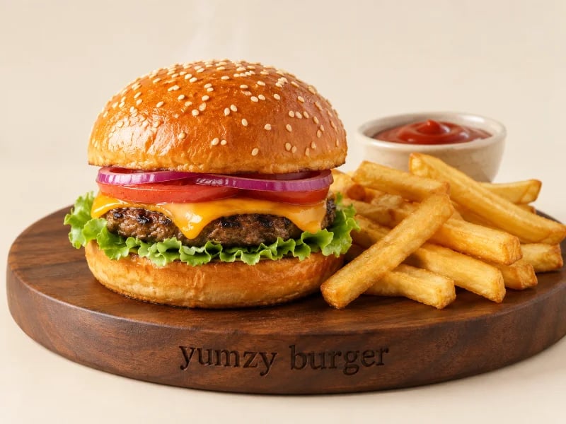 Single Beef Burger